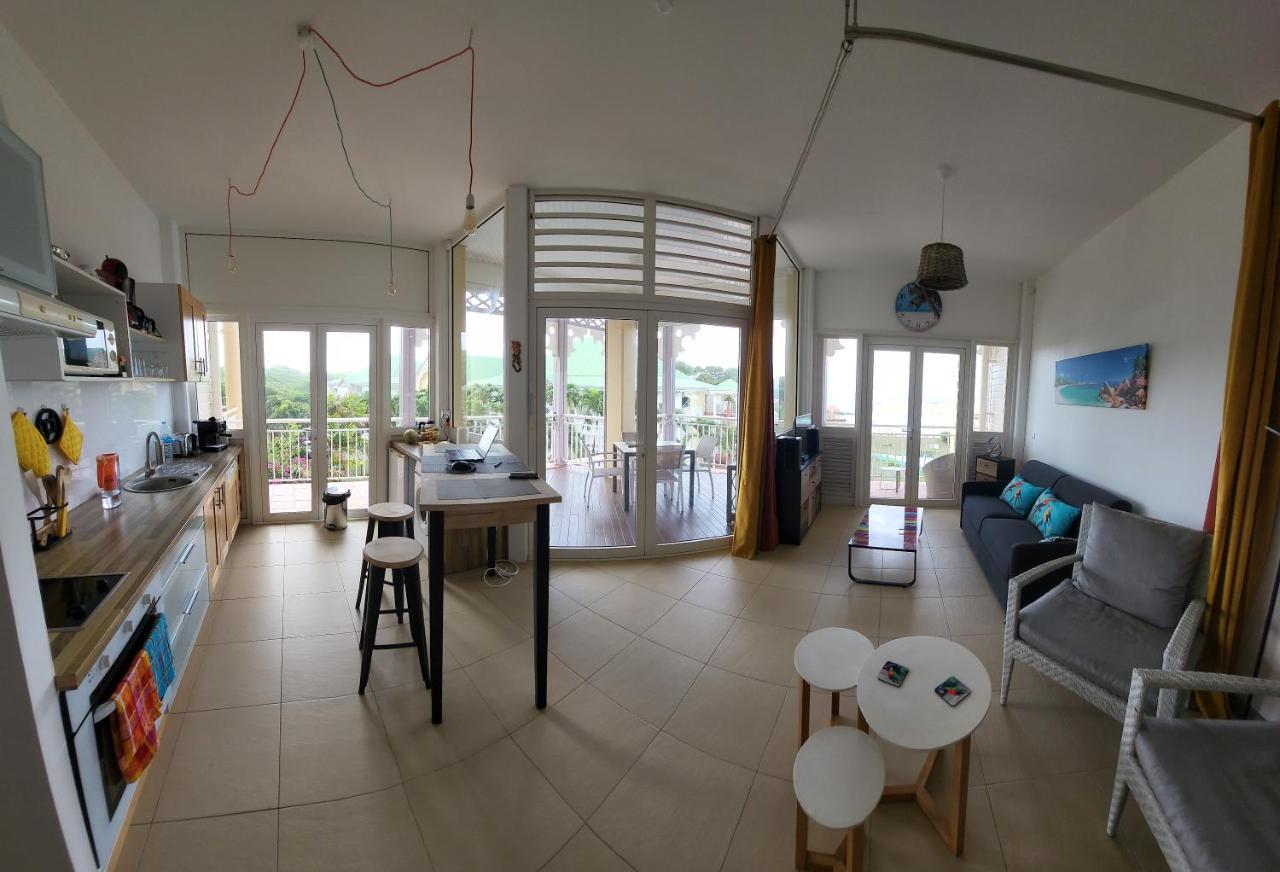 Kaz Lorike - Vue Mer & Piscine Exceptionnelle - Anse Des Rochers Saint-Francois  Exterior foto